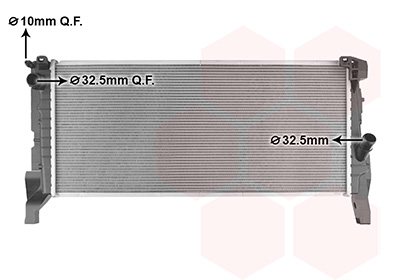 Radiateur Van Wezel 06012751