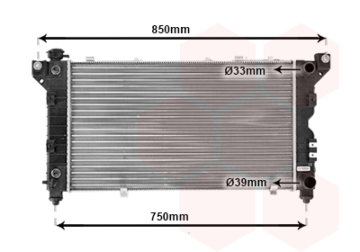 Radiateur Van Wezel 07002028