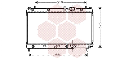 Radiateur Van Wezel 07002031