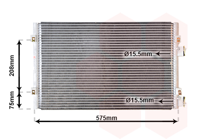 Airco condensor Van Wezel 07005071