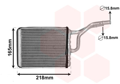 Kachelradiateur Van Wezel 07006137