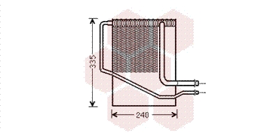 Airco verdamper Van Wezel 0700V099