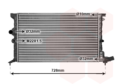 Radiateur Van Wezel 09002072