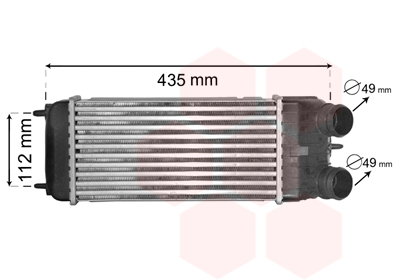 Interkoeler Van Wezel 09004252