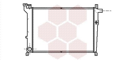 Radiateur Van Wezel 13002098