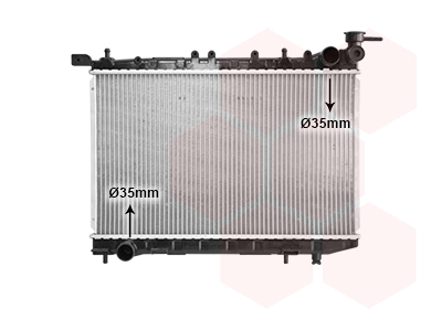 Radiateur Van Wezel 13002174