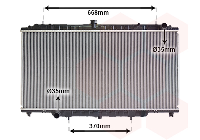 Radiateur Van Wezel 13002246