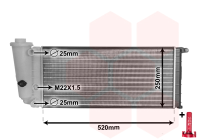 Van Wezel Radiateur 17002097