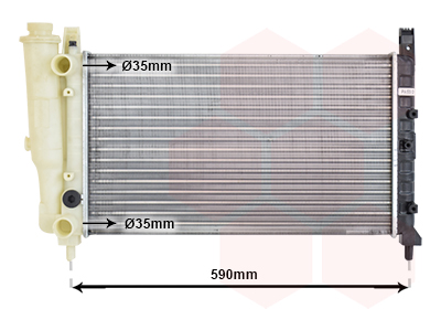 Van Wezel Radiateur 17002122