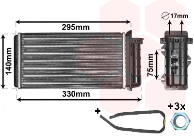 Van Wezel Kachelradiateur 17006183