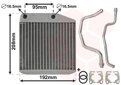 Van Wezel Kachelradiateur 17006313