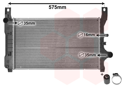 Van Wezel Radiateur 18002127