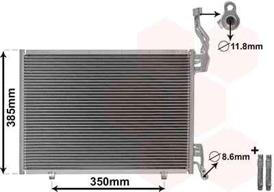 Van Wezel Airco condensor 18005444