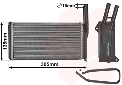 Van Wezel Kachelradiateur 18006093