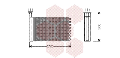 Van Wezel Kachelradiateur 18006164