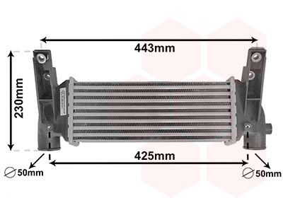 Interkoeler Van Wezel 18014724