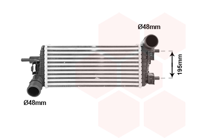 Interkoeler Van Wezel 18014739