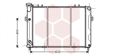 Radiateur Van Wezel 21002008