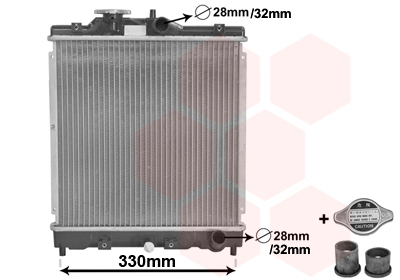 Van Wezel Radiateur 25002121