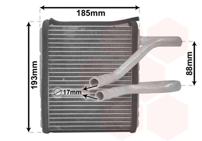 Kachelradiateur Van Wezel 25006299