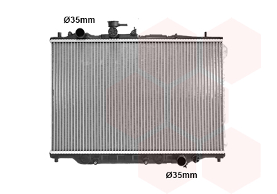 Radiateur Van Wezel 27002050