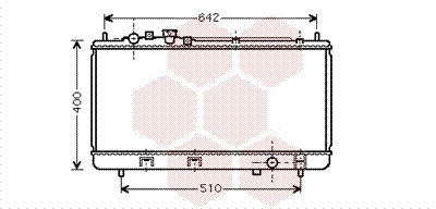 Radiateur Van Wezel 27002176
