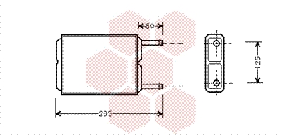 Kachelradiateur Van Wezel 27006123