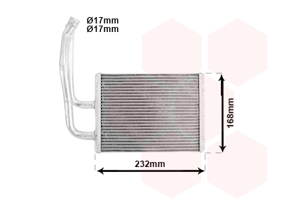 Kachelradiateur Van Wezel 27006299