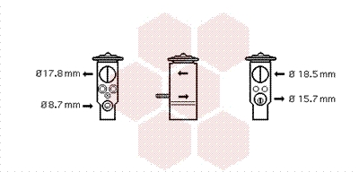 Airco expansieklep Van Wezel 29001005