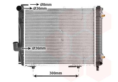 Radiateur Van Wezel 30002069