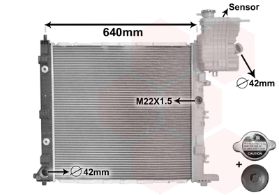 Van Wezel Radiateur 30002216