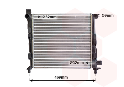Radiateur Van Wezel 30002310