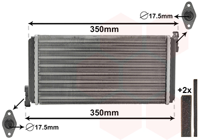 Van Wezel Kachelradiateur 30006109