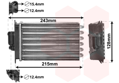 Kachelradiateur Van Wezel 30006649