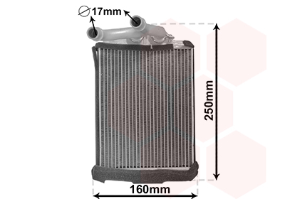 Kachelradiateur Van Wezel 30006680