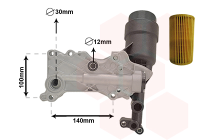 Van Wezel Oliekoeler motorolie 30013703