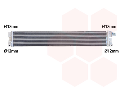 Airco condensor Van Wezel 30015713