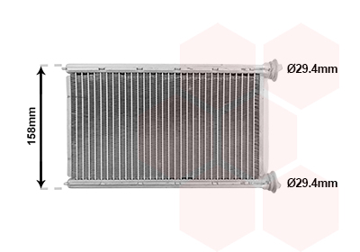 Kachelradiateur Van Wezel 30016707