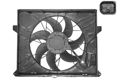 Ventilatorwiel-motorkoeling Van Wezel 3087747