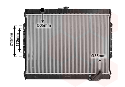 Radiateur Van Wezel 32002027