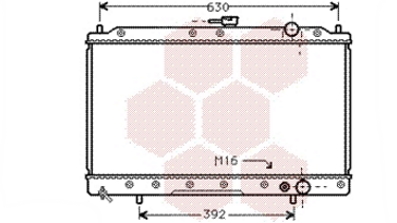 Radiateur Van Wezel 32002043