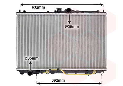 Radiateur Van Wezel 32002112