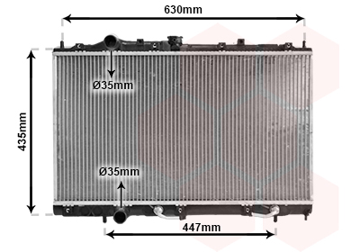 Radiateur Van Wezel 32002114