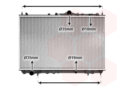 Radiateur Van Wezel 32002116