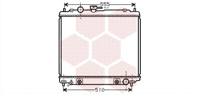 Radiateur Van Wezel 32002138