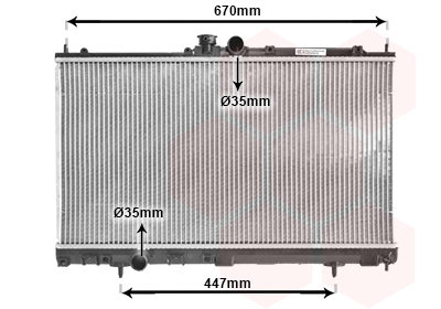 Radiateur Van Wezel 32002195