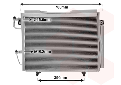 Airco condensor Van Wezel 32005231