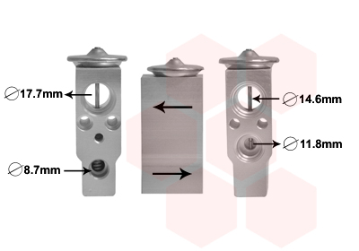 Airco expansieklep Van Wezel 33001380