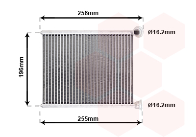 Kachelradiateur Van Wezel 40006366