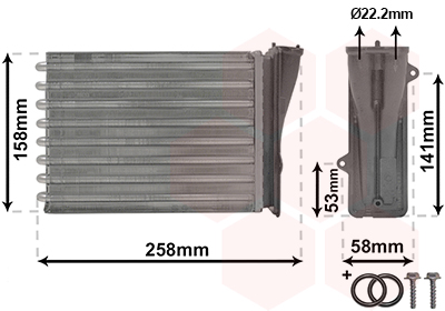 Van Wezel Kachelradiateur 40006413